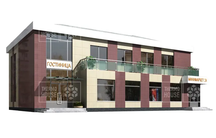 H01 - гостиница с минимаркетом